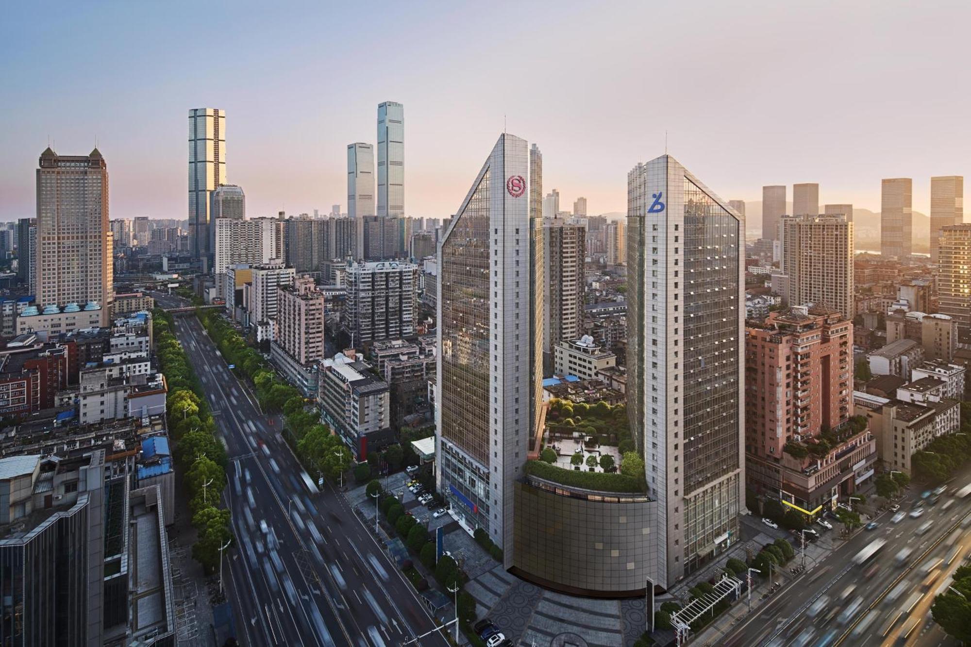 Sheraton Changsha Hotel Exterior foto